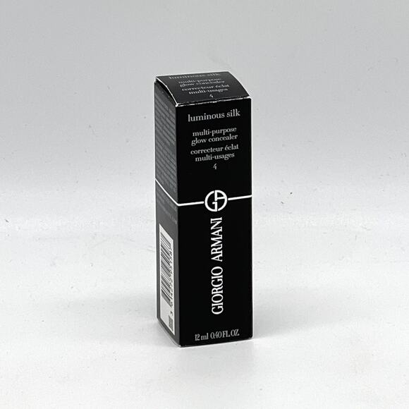 GIORGIO ARMANI Luminous Silk Glow Concealer 4 Multi-Purpose 12ml Made in France - Picture 1 of 6